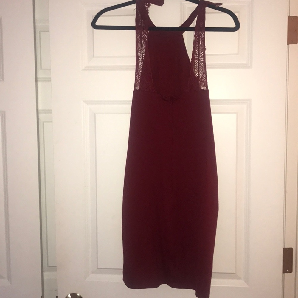 Maroon dress from Lulus - Picture 2 of 2